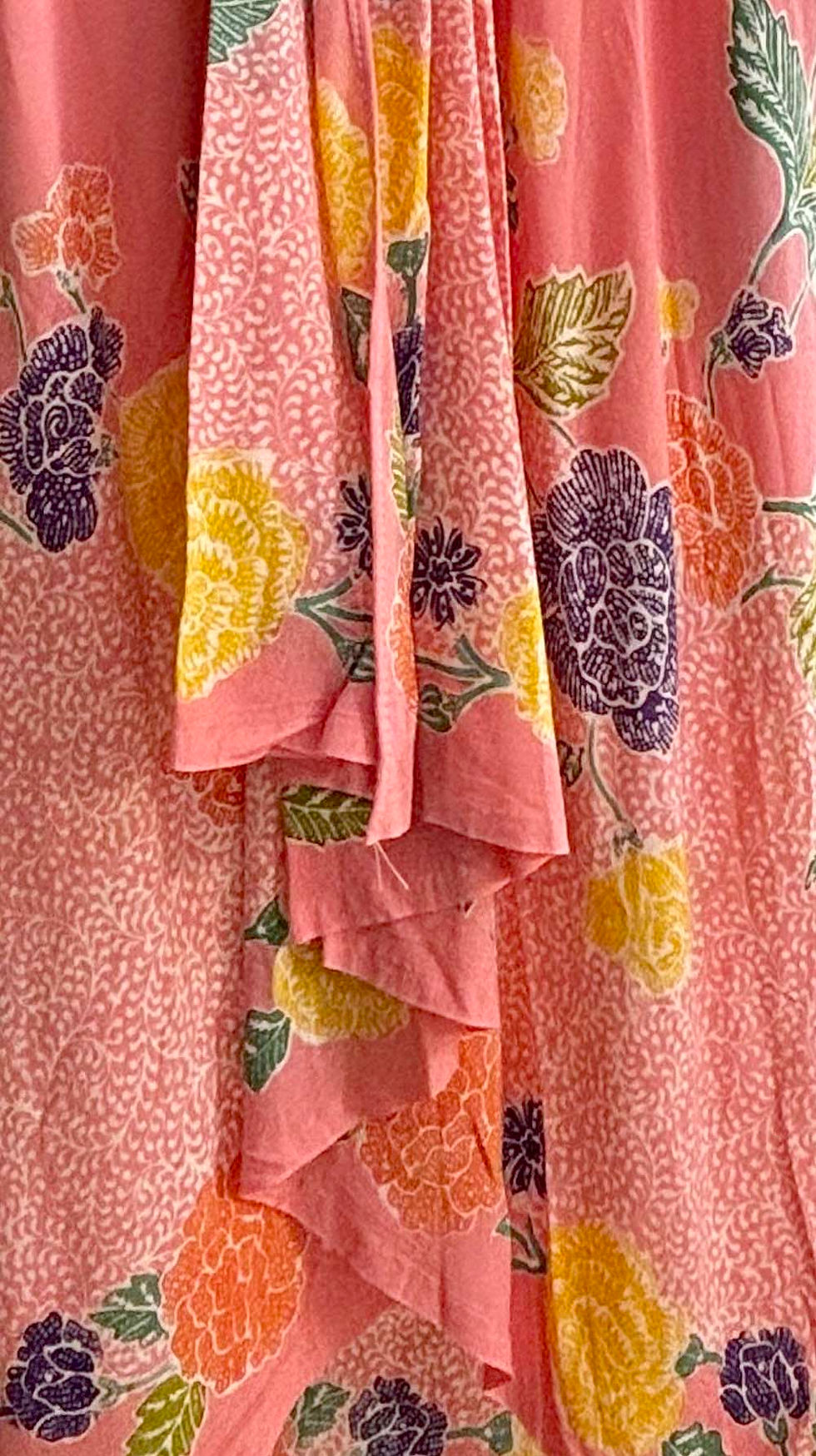 Thumbnail: Sarong Rubberised Skirt Pink. Size S-L
