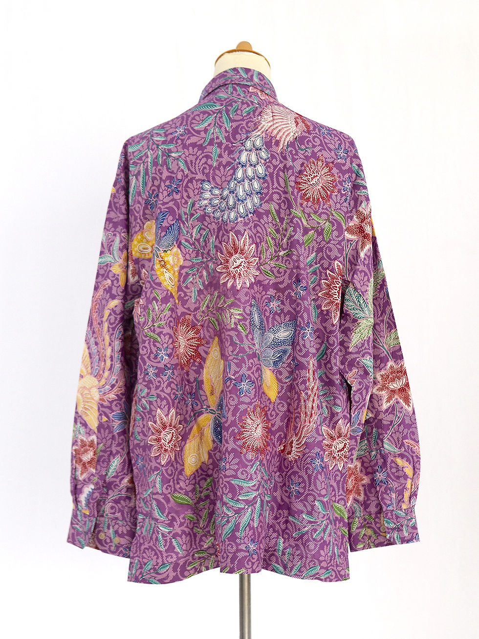 Thumbnail: SBML: size 3XL Butterfly Purple on cotton. No Lining