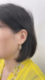 Peranakan Dangling Earring Round 2 Tier