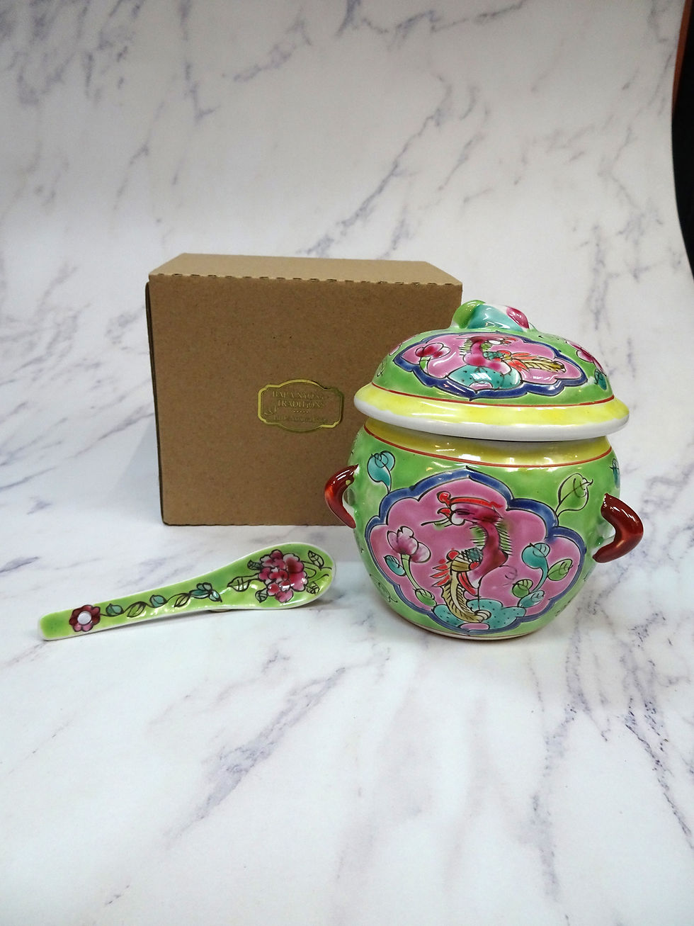 Thumbnail: Kamcheng Phoenix with spoon in box