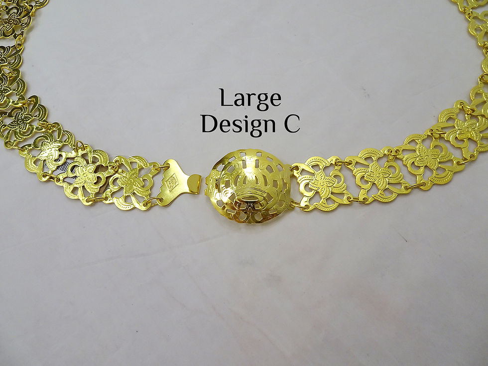 Thumbnail: Gold Belt Adjustable (Large)