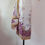 Thumbnail: Sarong String: Print Batik Orchid White Purple, length 75cm