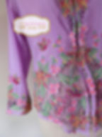 Thumbnail: Size M H: Butterfly in Lilac Kebaya