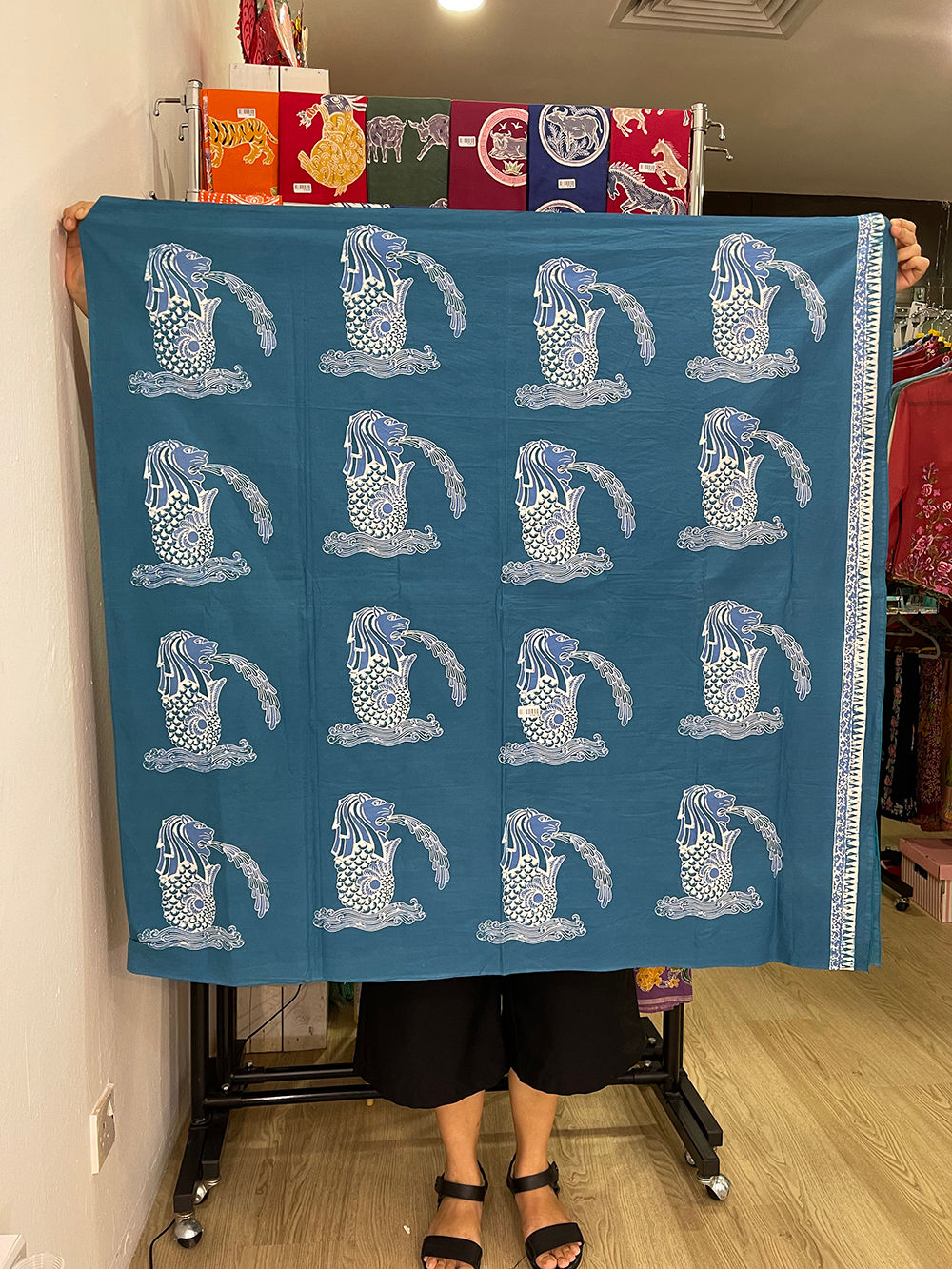 Hipwrap Blue Merlion