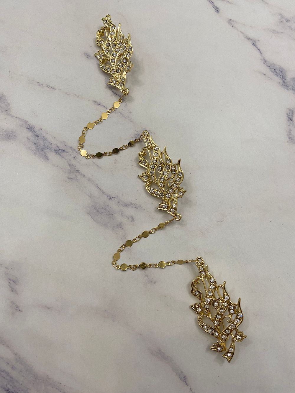 Kerosang Vintage Style Leaf