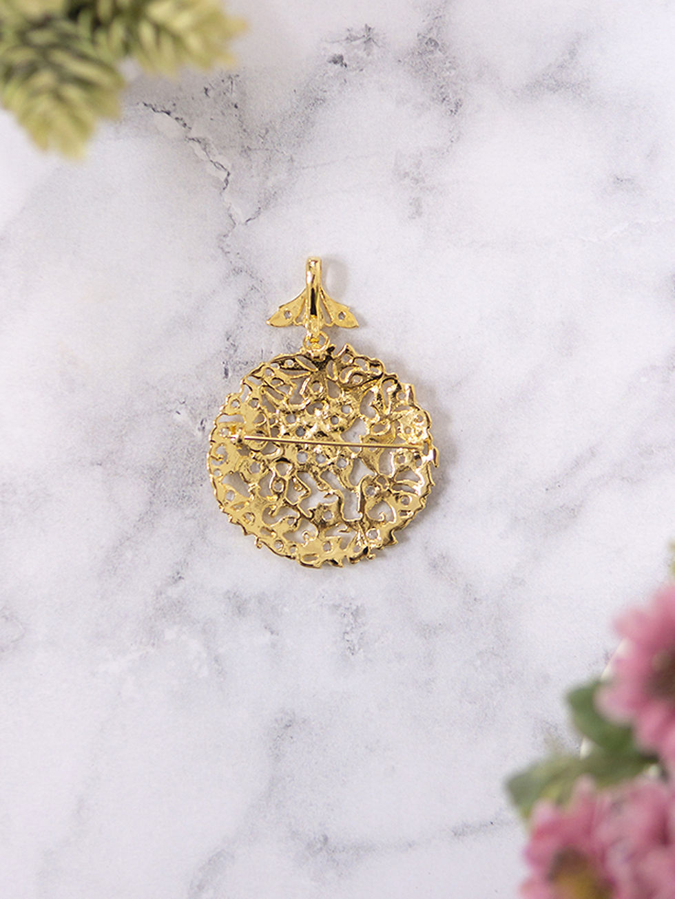Thumbnail: Pendant/Brooch Vintage Style Bird