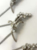 Thumbnail: Kerosang Stone Silver Flowers (A)