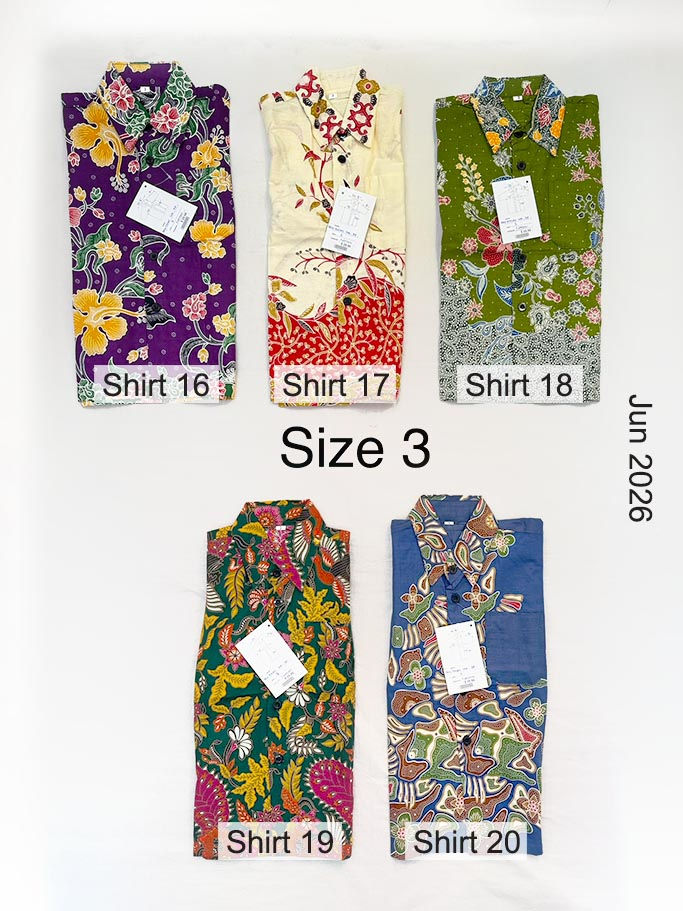 Thumbnail: Size 3: Stylish Traditional Boy's Batik Shirt