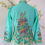 Thumbnail: Size M Lux: Phoenix on Celeste Kebaya