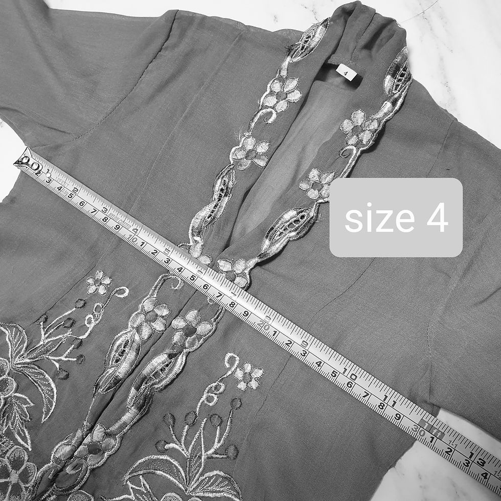 Thumbnail: Size 4: Little Peranakan Kebaya Sarong Set
