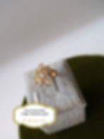 Thumbnail: Vintage: Floral Intan Ring, 750 gold