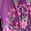 Thumbnail: Size XXL Lux: Cattleya Orchid on Violet kebaya