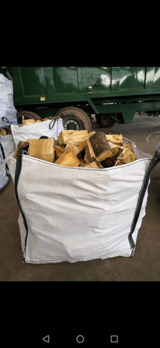 Kiln-Dried Hardwood mix of Oak, Ash, Birch Logs - Large Bulk Bag