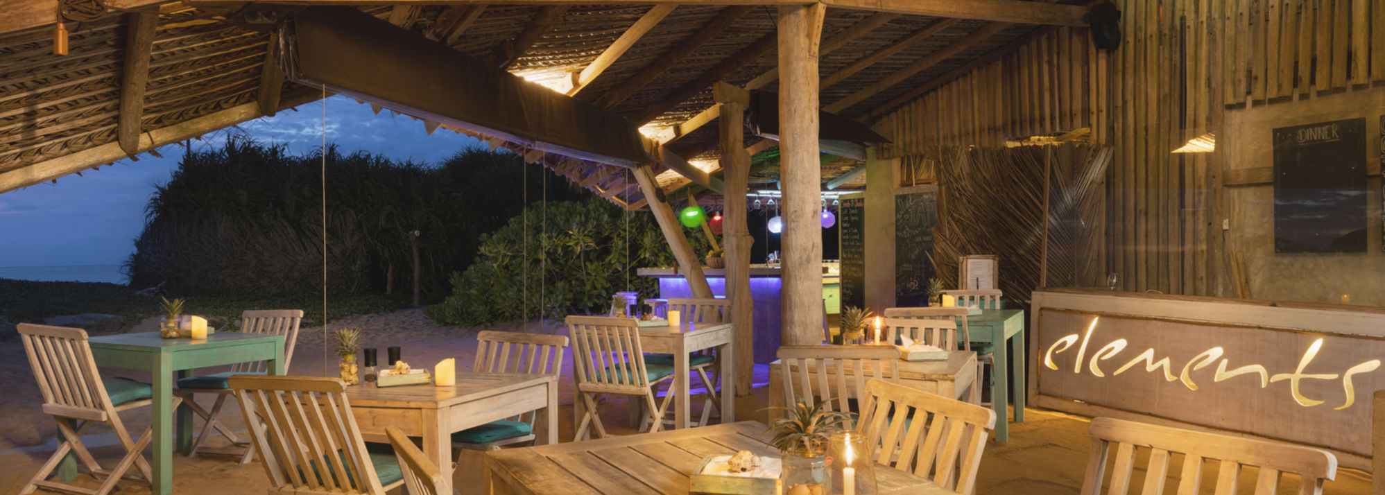 ElementsReelif Sunset Beach Club & Cafe in Kalpitiya Sri Lanka Beach Restaurant Sri Lanka