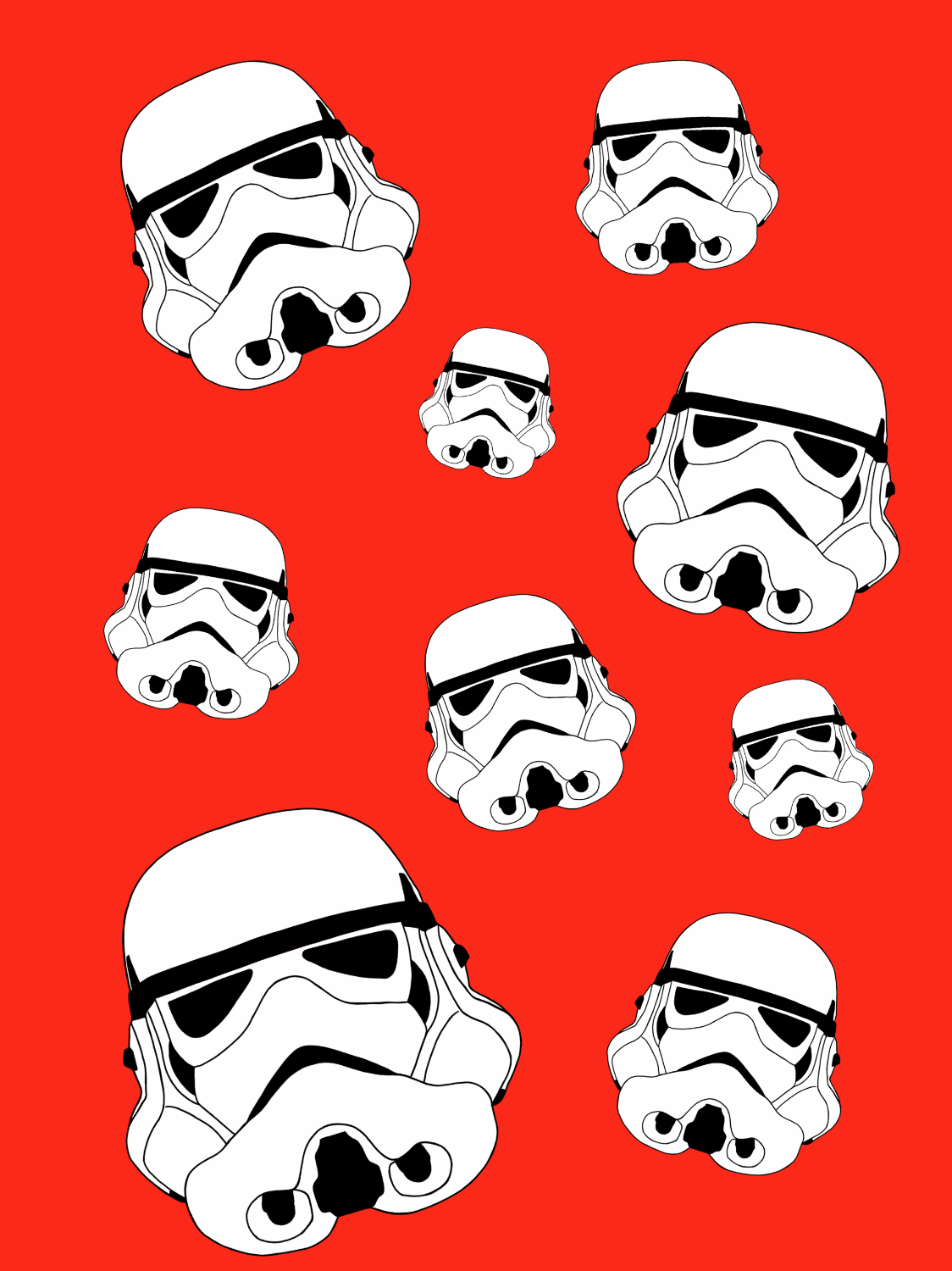 Swarm Trooper - A3 Print (Star Wars)