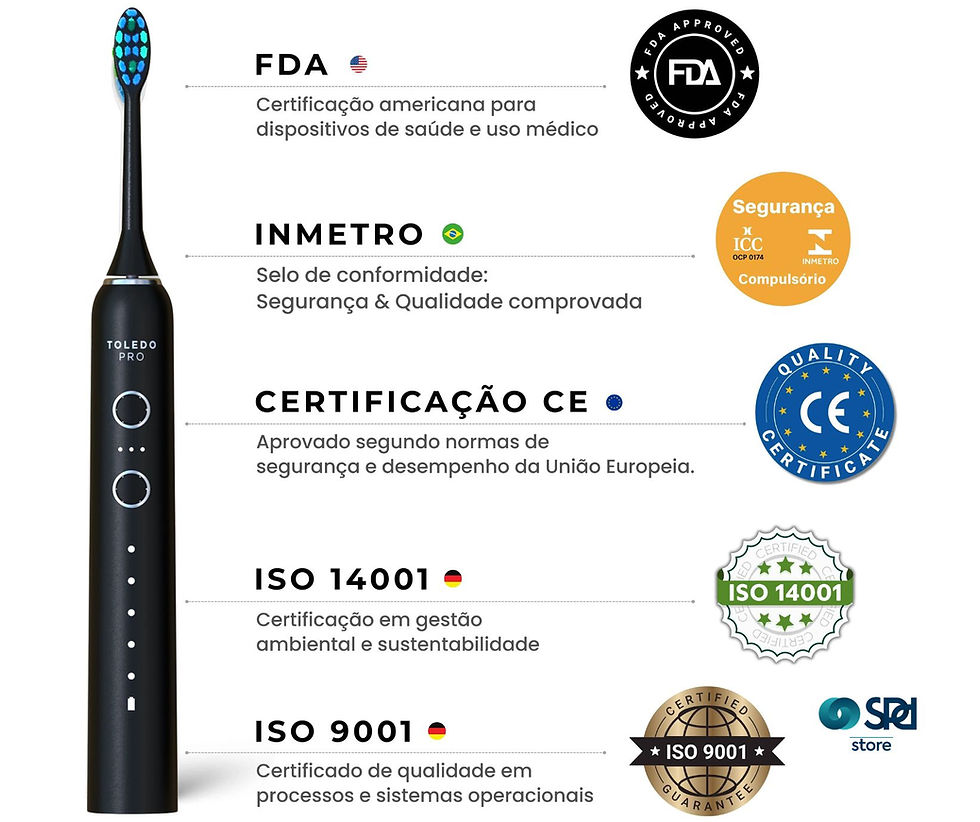 escova eletrica certificada