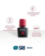 Vista superior e formato triangular do Adesivo One Coat 7 Universal.