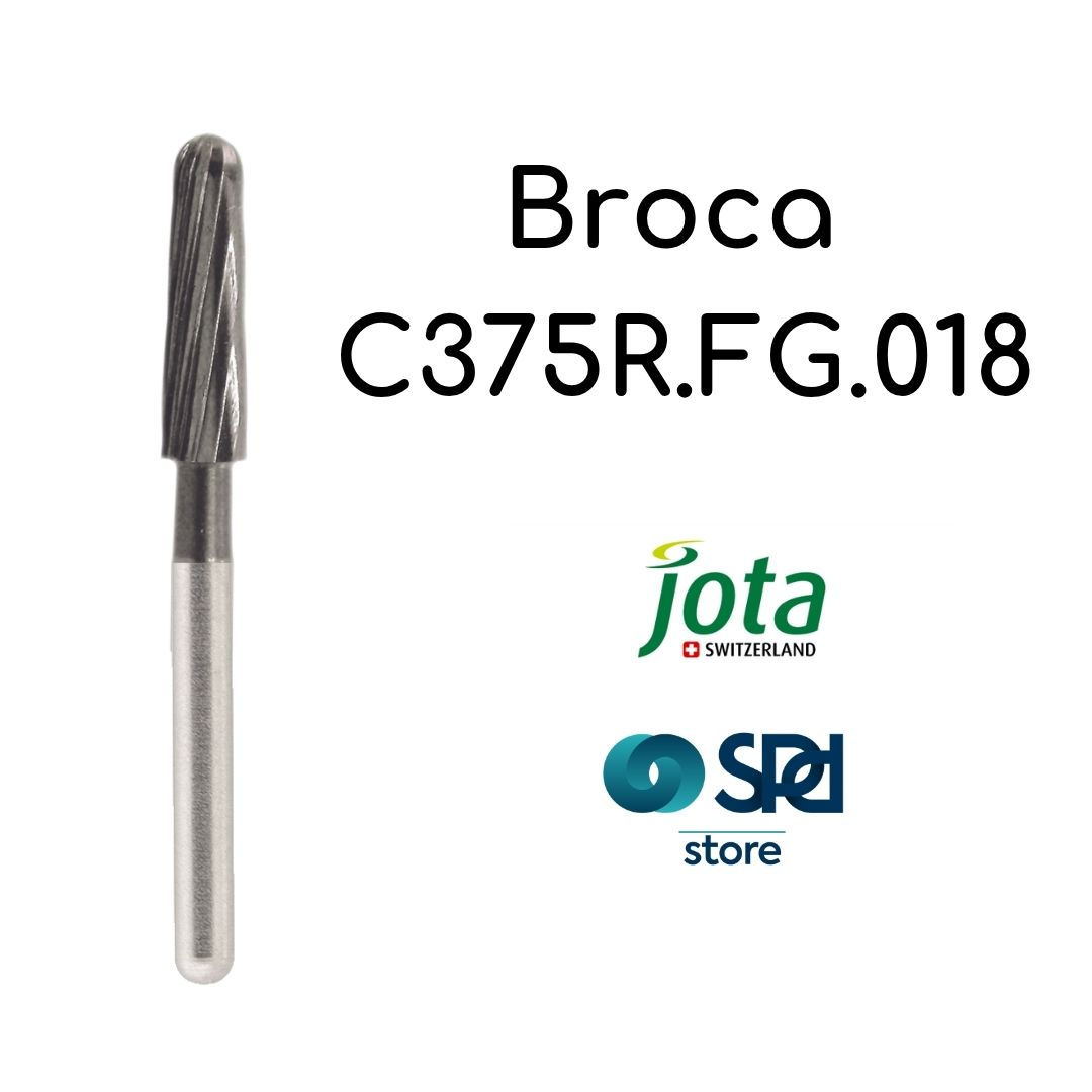 broca multilaminada jota c375r  12 laminas carbide acabamento odontologico