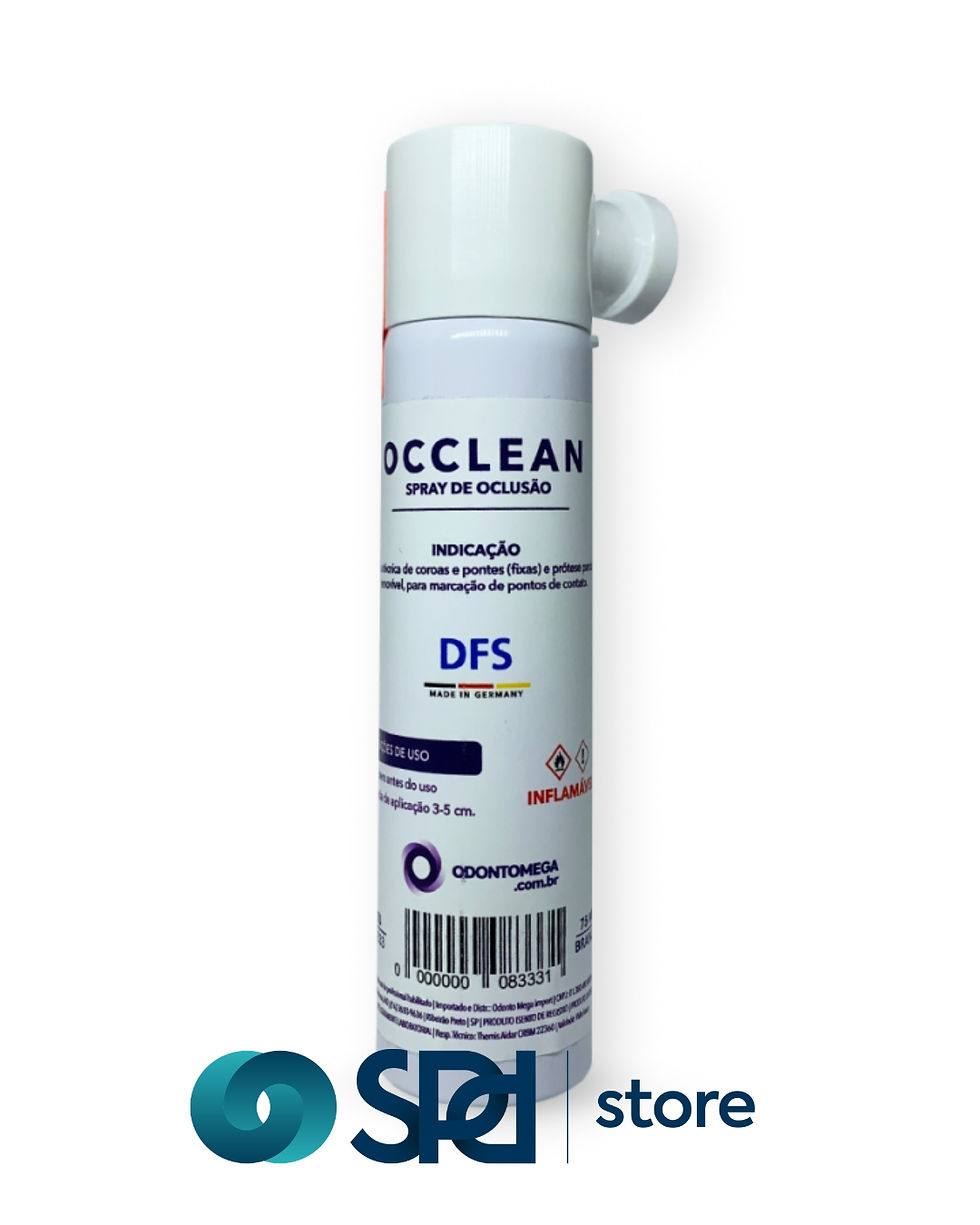 Spray Occlean DFS Branco: Matificador Scan para fluxo digital.