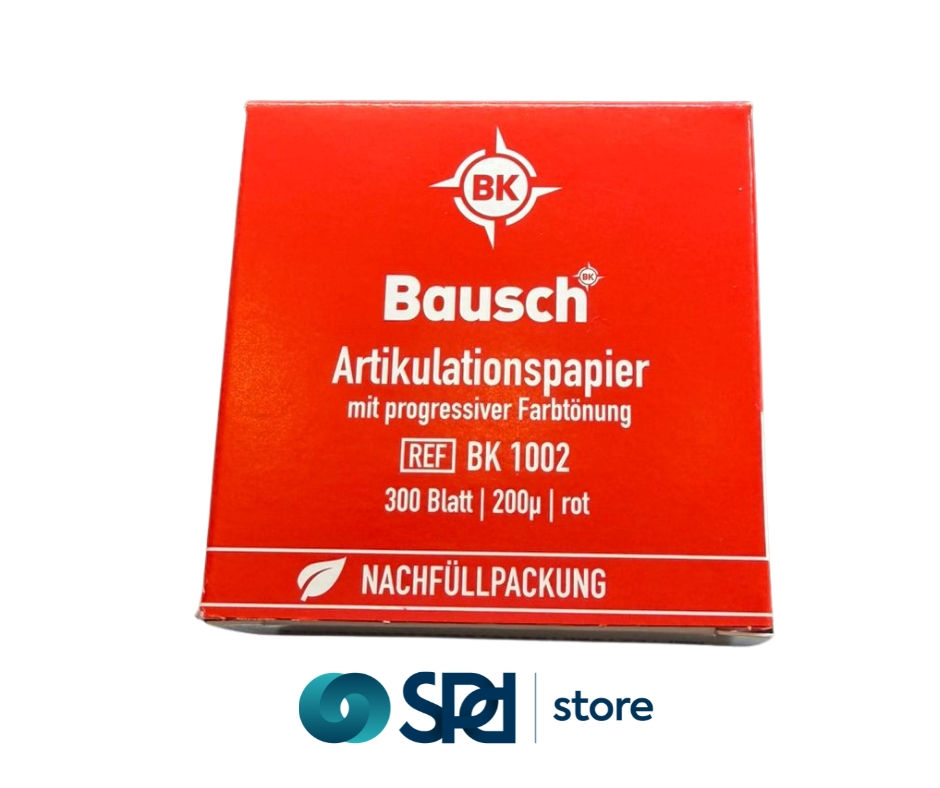 Refil Papel de Articulação Bausch 200 micras vermelho BK 1002.