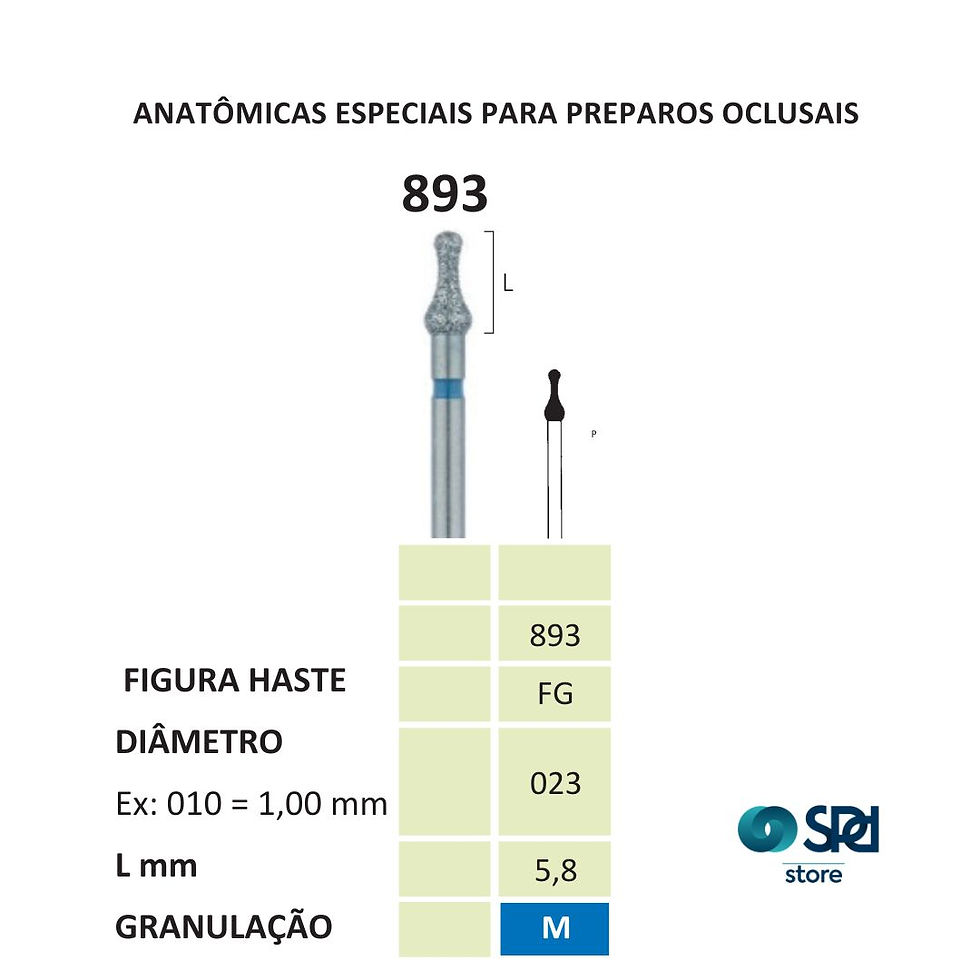 Diamantada anatômica Jota