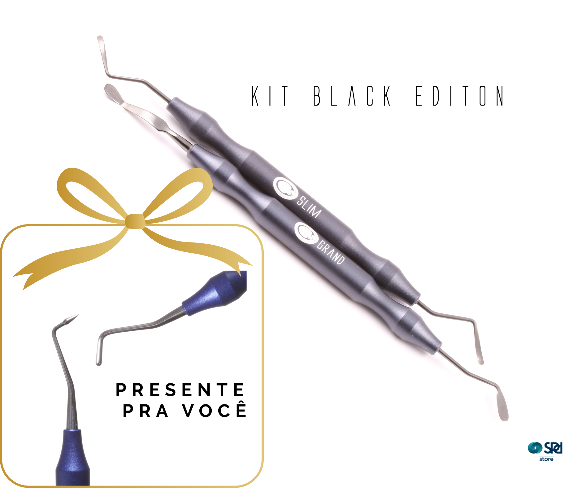 kit de espátulas Composite Shape Black Edition