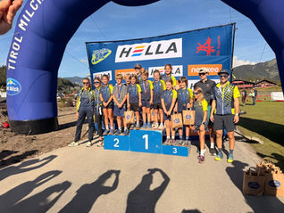 Alle Teilnehmerinnen und Teilnehmer des Ski-Club Seefeld beim Austria Cup Biathlon 2026 in Seefeld
