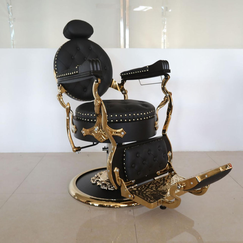 Thumbnail: Vintage barber chair 
