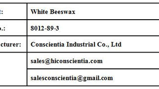 White Beeswax | 8012-89-3