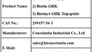 Biotinyl-GHK Tripeptide | 299157-54-3