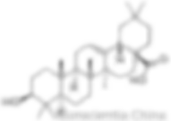 CAS 508-02-1 Oleanolic Acid chemical structure - Conscientia Industrial China
