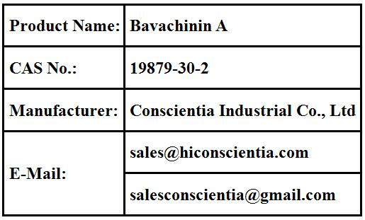 product information of Bavachinin A CAS 19879-30-2