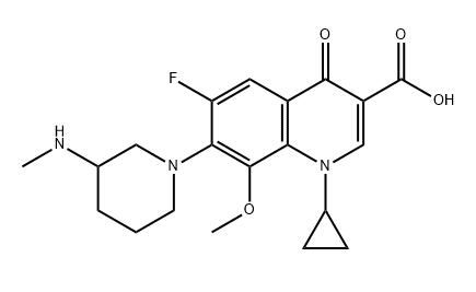 This is Chemical Structure of Balofloxacin | 127294-70-6