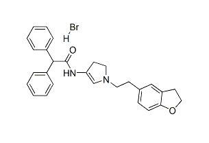 This is Chemical Structure of Darifenacin Hydrobromide | 133099-07-7