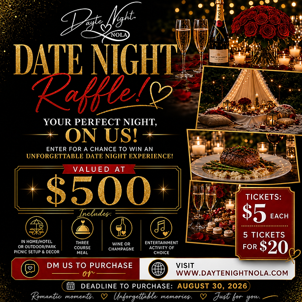 Date Night Raffle Ticket