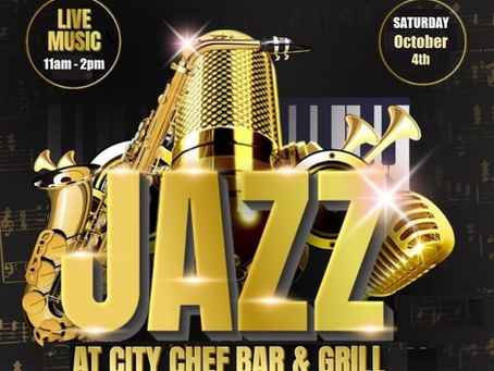 Oct 4, @ 11am - Celebrate Local Flavor at the City Chef Mini Jazz Festival