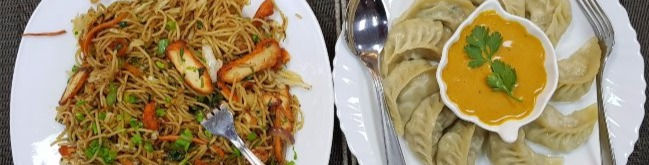 Arranged Food and Objects