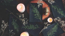 Intentional Yule Spell Ornaments