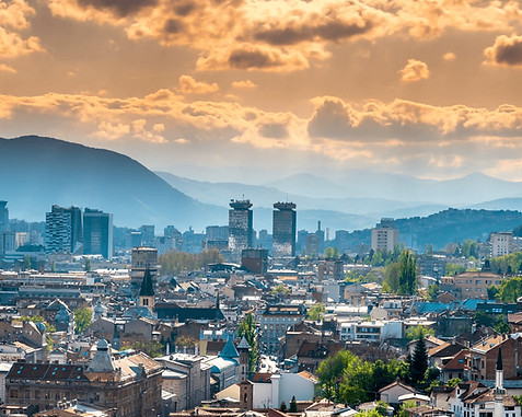 View of Sarajevo City
