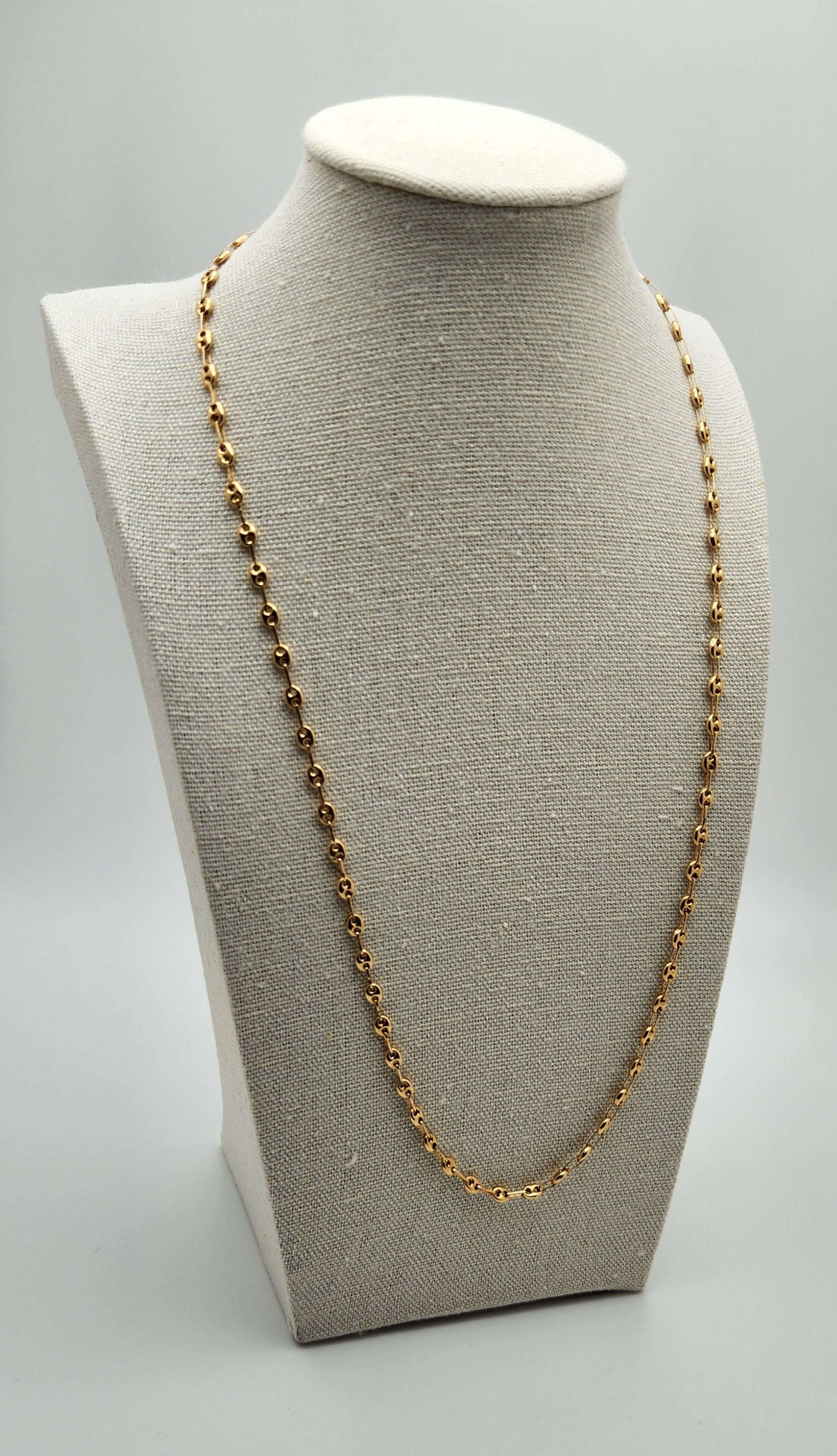 18KT item 92 Cadena eslabon marino Gucci