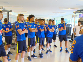 Seleção Brasileira Sub-20 inicia os trabalhos na Granja Comary