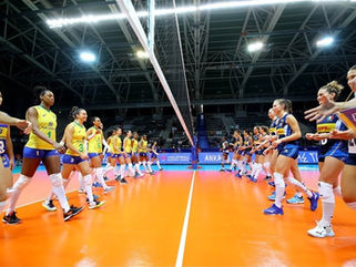 Brasil dá show vence Itália e está na fase final