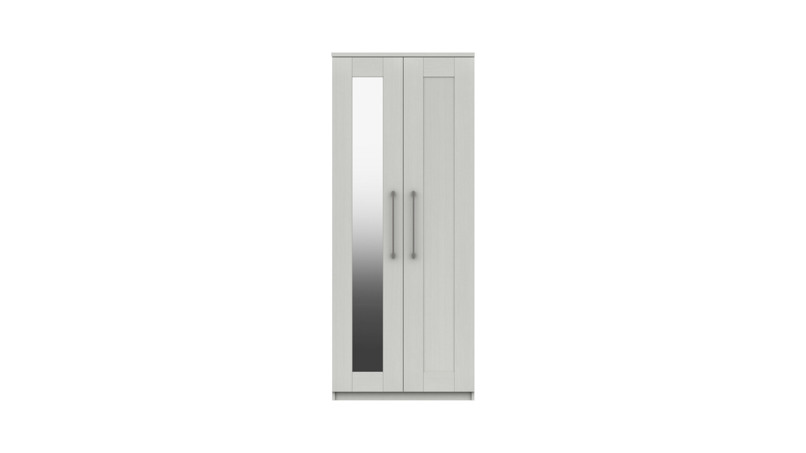 ANDANTE RANGE 2 DOOR WARDROBE WITH MIRROR