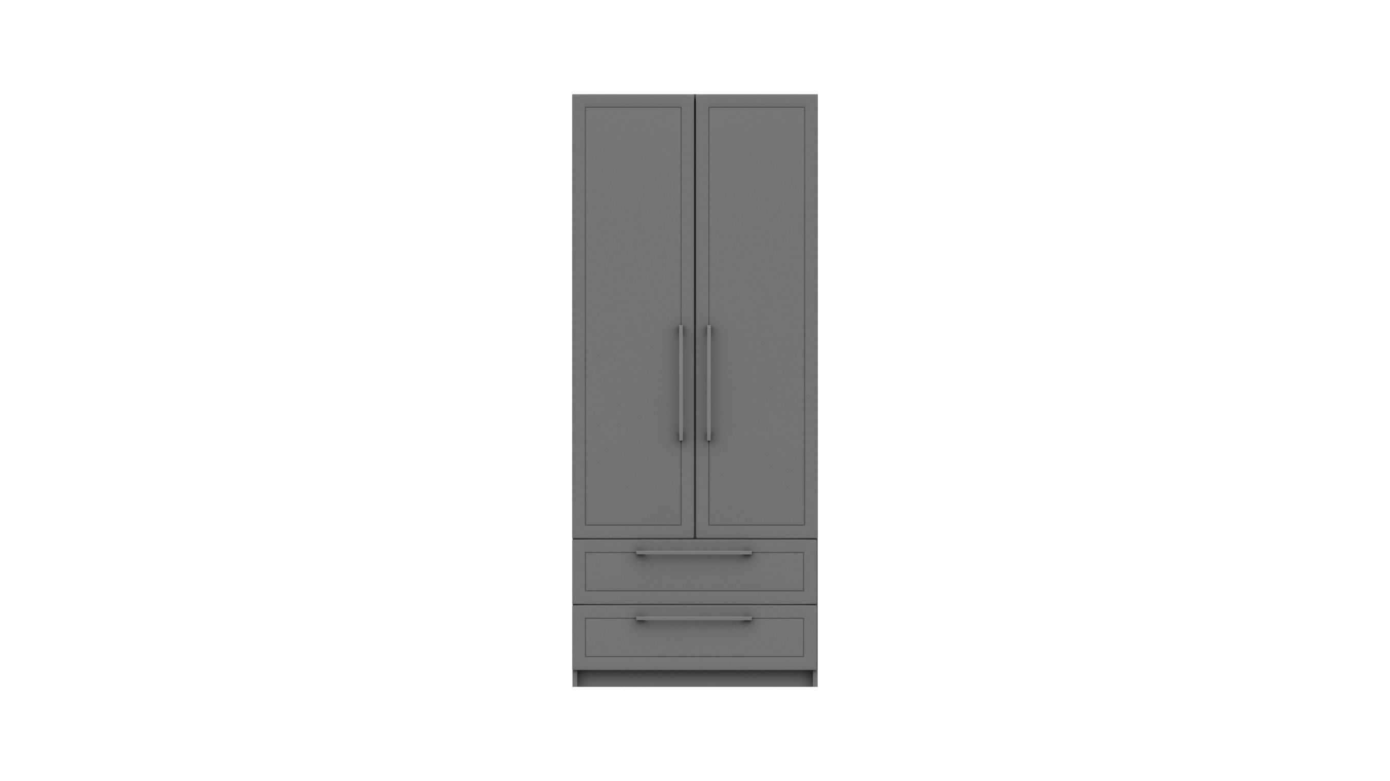 ISLA RANGE 2 DOOR COMBI WARDROBE