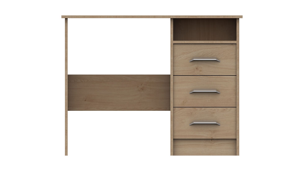 Thumbnail: MARLOW RANGE  3 DRAWER DRESSING TABLE