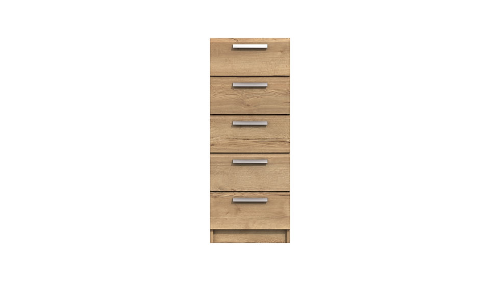 WATERFALL RANGE 5 DRAWER TALLBOY