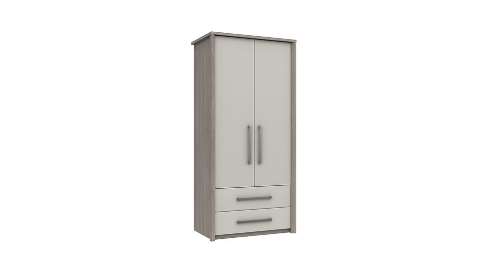 Thumbnail: ARUNDEL RANGE 2 DOOR COMBI WARDROBE