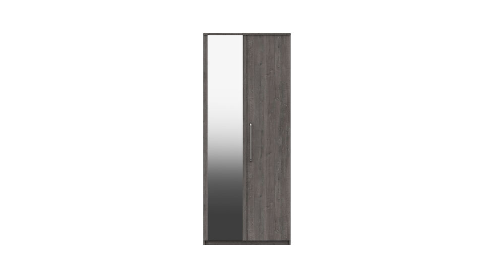 Thumbnail: MINNESOTA RANGE 2 DOOR WARDROBE WITH MIRROR