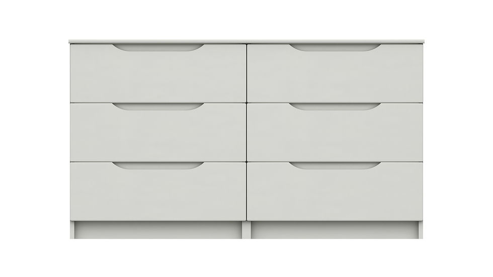 SONATA RANGE 3 DRAWER DOUBLE CHEST