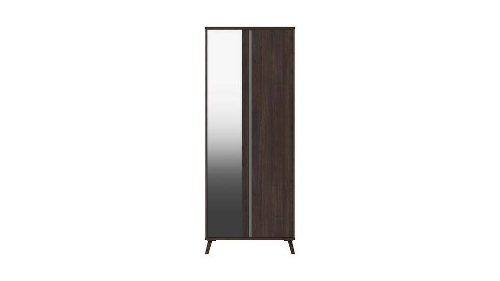 Thumbnail: TAMAR RANGE 2 DOOR WARDROBE WITH MIRROR